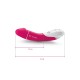 Мощный вибратор Mystim Terrific Truman Pink с двумя моторами и выраженной головкой
