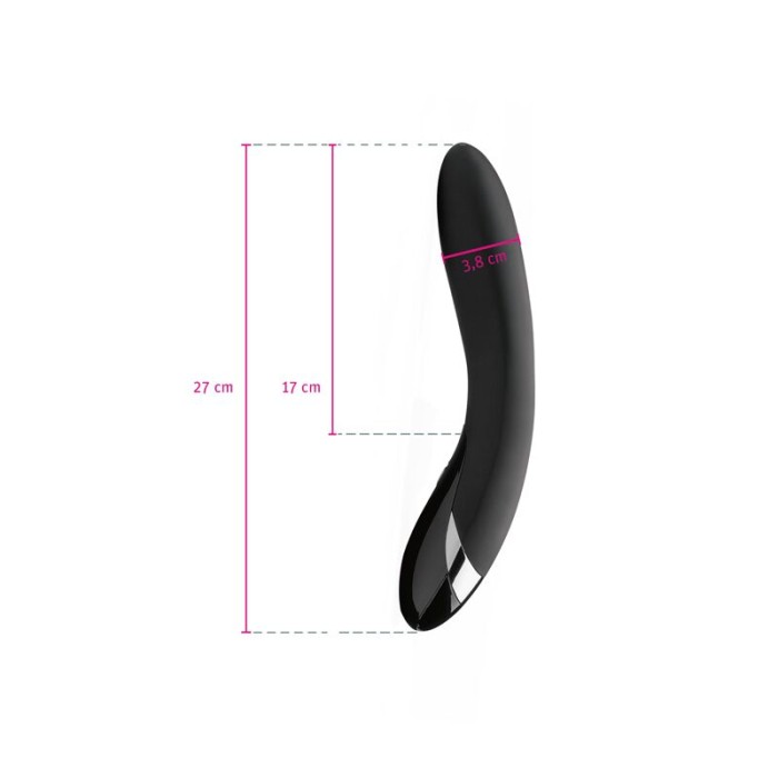 Вибратор с электростимуляцией Mystim Electric Eric eStim Black, миостимулятор