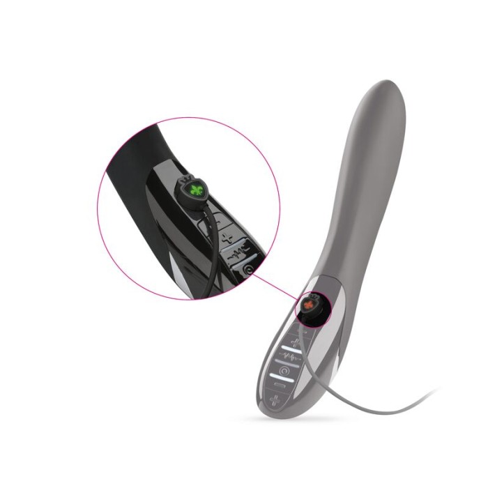 Вибратор с электростимуляцией Mystim Electric Eric eStim Black, миостимулятор