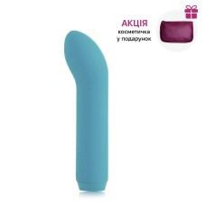 Премиум вибратор Je Joue - G-Spot Bullet Vibrator Teal с глубокой вибрацией + подарок косметичка
