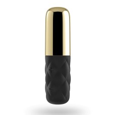 Мощный мини-вибратор Satisfyer Sparkling Darling Gold со съемным колпачком, 16 режимов работы