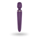 Вибромассажер Satisfyer Wand-er Woman (Purple/Gold) водонепроницаемый, мощный, размер XXL