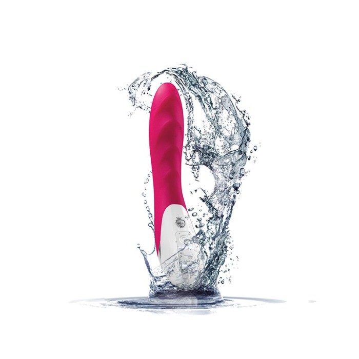Мощный вибратор Mystim Sassy Simon Pink с двумя моторами и стимулирующим рельефом