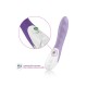 Мощный вибратор Mystim Sassy Simon Purple с двумя моторами и стимулирующим рельефом
