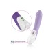 Мощный вибратор Mystim Terrific Truman Purple с двумя моторами и выраженной головкой
