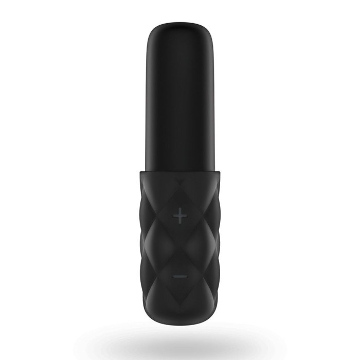 Мощный мини-вибратор Satisfyer Sparkling Darling Silver со съемным колпачком, 15 режимов работы