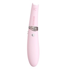 Вакуумный стимулятор с вибрацией KISTOY Miss CC Pink, можно использовать как вибратор, диам. 3,6см
