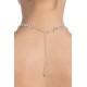 Кольє зі стразами Bijoux Pour Toi - Audrey Silver