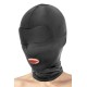 Капюшон для БДСМ с открытым ртом Fetish Tentation Open Mouth Hood