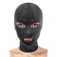 Капюшон для БДСМ с открытыми глазами и ртом Fetish Tentation Open Mouth and Eyes Hood