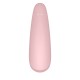 Вакуумный клиторальный стимулятор Satisfyer Curvy 2+ Pink с управлением через интернет