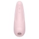 Вакуумный клиторальный стимулятор Satisfyer Curvy 2+ Pink с управлением через интернет