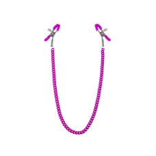 Зажимы для сосков с цепочкой Feral Feelings - Nipple clamps Classic, розовый