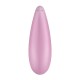 Мощный вакуумный клиторальный стимулятор Satisfyer Curvy 3+ с управлением через интернет