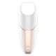 Вакуумный клиторальный стимулятор Satisfyer Love Triangle White с управлением через интернет
