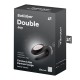 Смарт-вибратор для пар Satisfyer Double Joy Black с широким клиторальным стимулятором