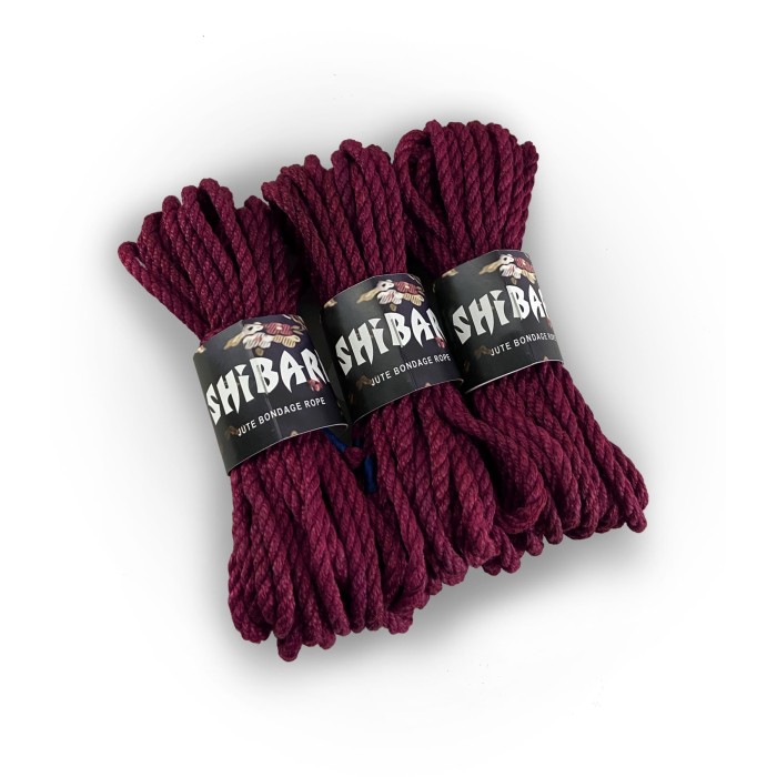 Джутовая веревка для Шибари Feral Feelings Shibari Rope, 8 м фиолетовая
