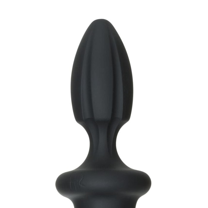 Анальний плаг з ділдо Doc Johnson Kink - Dual Density SECONDSKYN Fuck Plug - Black