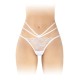 Трусики с открытой попкой Fashion Secret Nadia White