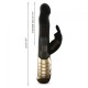 Вибратор-кролик Dorcel Baby Rabbit Gold 2.0 с жемчужным массажем и вращающейся головкой