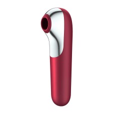 Смарт-вибратор и вакуумный стимулятор 2в1 Satisfyer Dual Love Pink