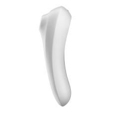 Смарт-вибратор и вакуумный стимулятор 2в1 Satisfyer Dual Pleasure White