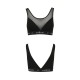 Топ с прозрачной вставкой Passion PS002 TOP M, black