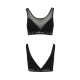 Топ с прозрачной вставкой Passion PS002 TOP S, black