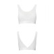 Топ с прозрачной вставкой Passion PS002 TOP L, white