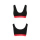 Спортивный топ на широких бретелях Passion PS003 TOP S, black