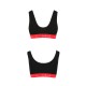 Спортивный топ на широких бретелях Passion PS003 TOP XL, black