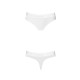 Трусики-бразилиана из хлопка Passion PS005 PANTIES S, white