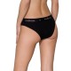 Трусики с прозрачной вставкой Passion PS006 PANTIES L, black