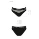Трусики с прозрачной вставкой Passion PS006 PANTIES L, black
