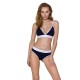 Спортивний топ з подвійними бретелями Passion PS007 TOP XL, navy blue