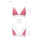 Спортивний топ з подвійними бретелями Passion PS007 TOP L, pink