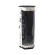 Фаллоимитатор SilexD Vetus Black (MODEL 1 size 8in), двухслойный, силикон+Silexpan, диаметр 4,2см