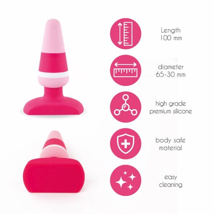 Анальная пробка FeelzToys - Plugz Butt Plug Colors Nr. 2