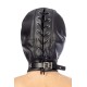 Капюшон для БДСМ с открытыми глазами и ртом Fetish Tentation Open mouth and eyes BDSM hood