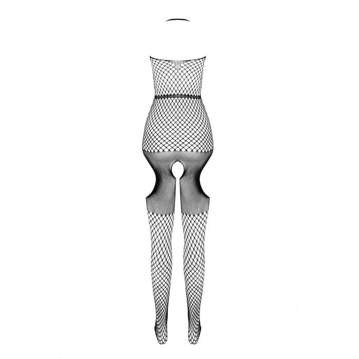Бодістокінг з імітацією панчох Passion BS079 black