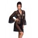 Воздушный пеньюар Passion LOVELIA PEIGNOIR S/M, black