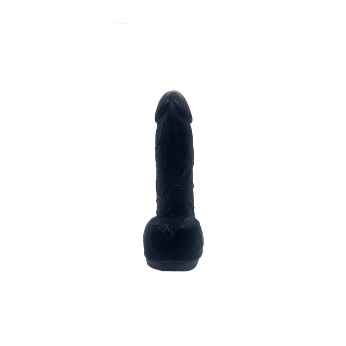 Крафтовое мыло-член с присоской Чистий Кайф Black size S натуральное