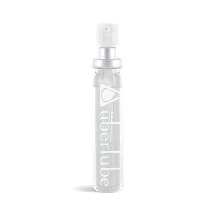 Премиум лубрикант 3-в-1 на силиконовой основе Uberlube Good-to-Go Silver (15 мл) + кейс