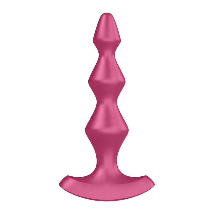 Анальний стимулятор-намистини з двома моторами Satisfyer Lolli-Plug 1 Berry