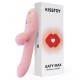 Вибратор-кролик с вращением ствола и вакуумной стимуляцией KISSTOY Katy Max
