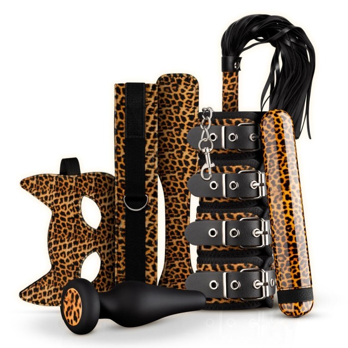 Набор BDSM-аксессуаров Panthra Gato 8-piece set