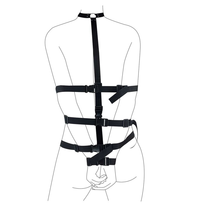 Набор для фиксации Art of Sex – BDSM Fixation Black Night Simple