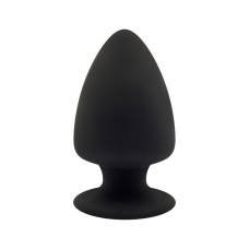 Анальная пробка SilexD (Model 1 size M) двухслойная, силикон+Silexpan, диаметр 6,2 см
