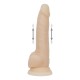 Фалоімітатор з пульсацією Naked ADDICTION Dominic 9″ Vanilla, пульт ДК, діаметр 4,2 см