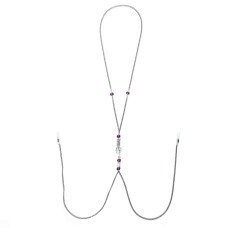 Украшение для сосков Art of Sex - Nipple Clamps Arrow, цвет фиолетовый